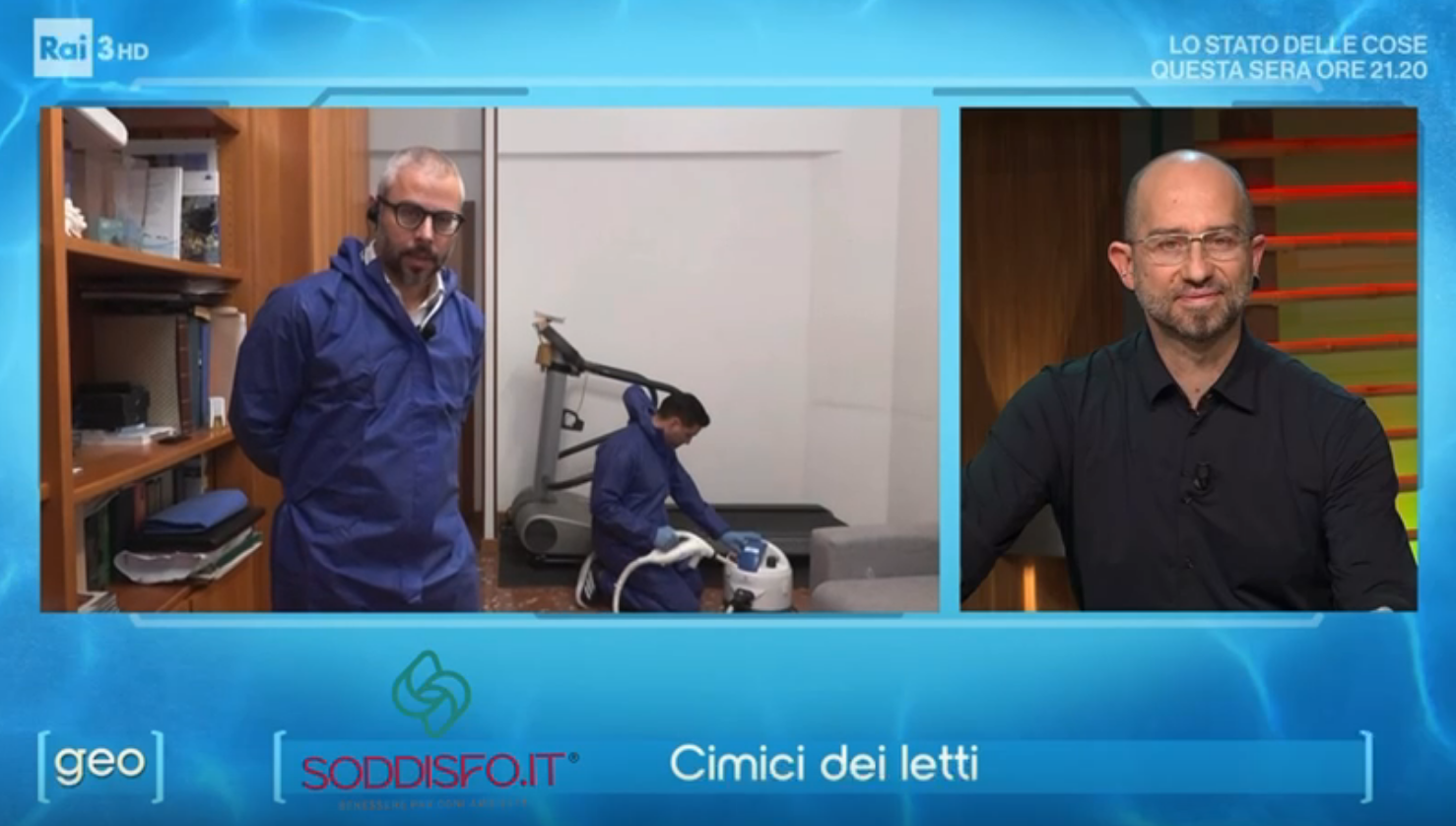 Intervista GEO Rai 3 sul metodo Soddisfo